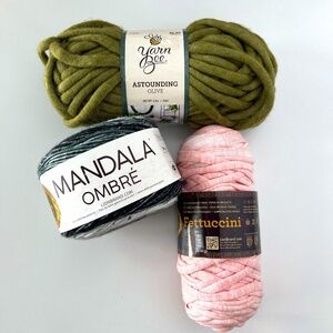 NWT Yarn Bundle of 3 Skeins